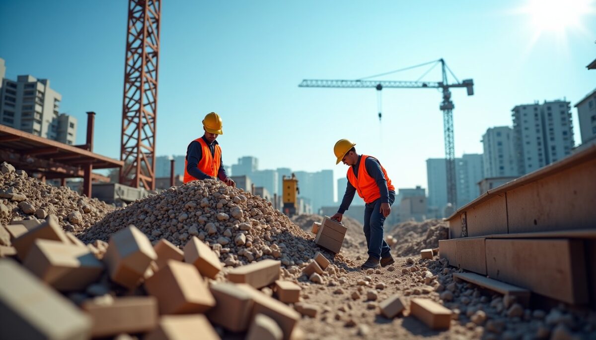 Optimiser votre budget chantier : les atouts du recyclage des matériaux