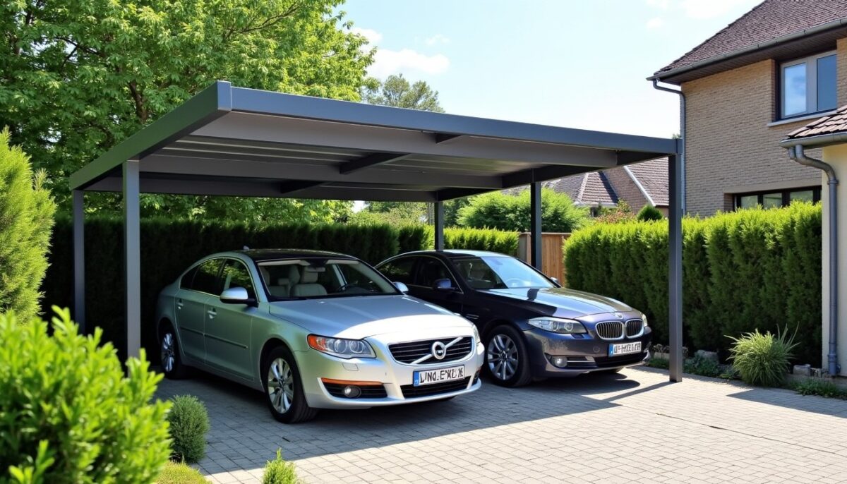 Carport en aluminium : allier élégance et protection pour votre véhicule