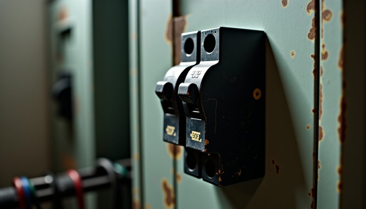 Disjoncteur EDF ancien et noir : guide essentiel avant toute intervention