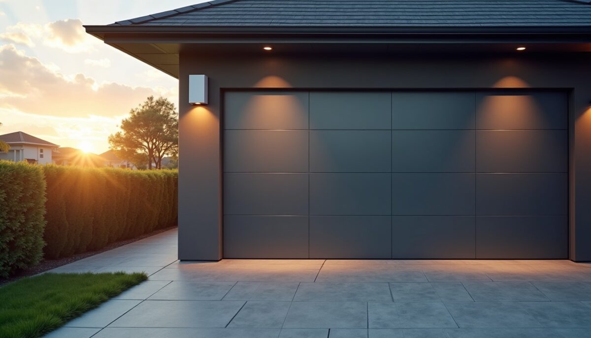 Automatiser votre porte de garage grâce à une motorisation sur batterie rechargeable