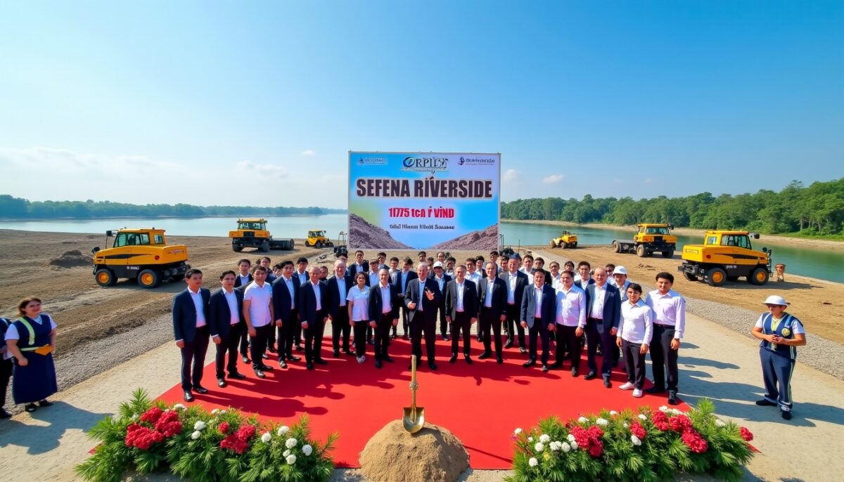 Serena Riverside : Lancement du chantier à Lái Thiêu avec un investissement colossal de 1 175 milliards de VND