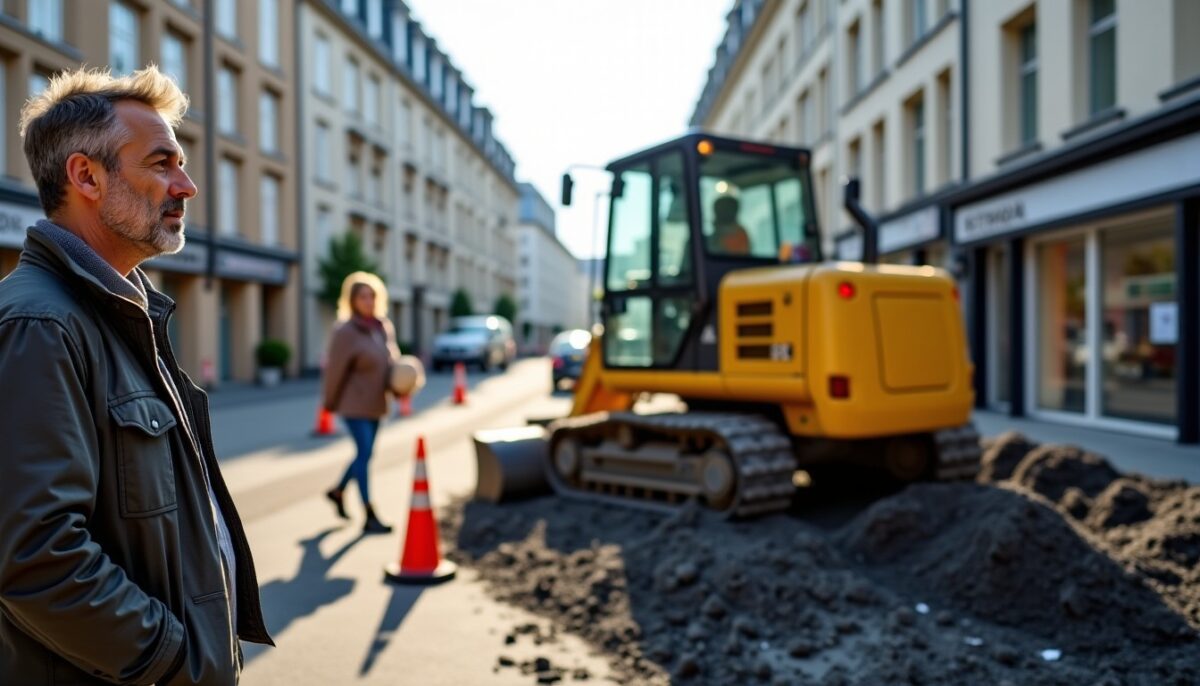 Travaux rue Mainz à Darmstadt : impact et nouveautés pour les habitants et les usagers