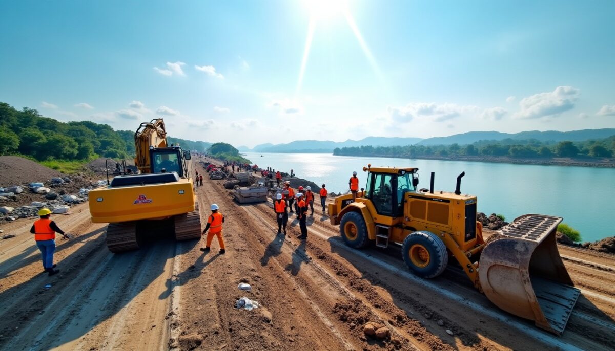 Pont Trà Khúc 1 : le chantier débute enfin, quatre ans après son feu vert