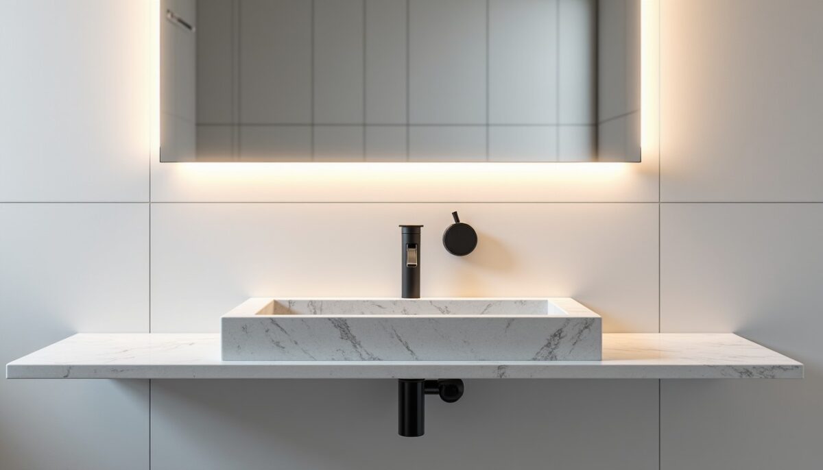 Installer une vasque en pierre dans une salle de bain sans fenêtre : astuces pour éviter les moisissures