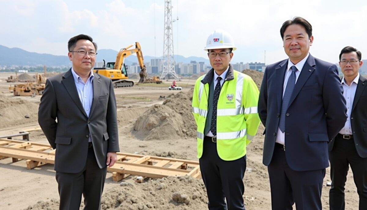 Thu Thiem : le lancement officiel du chantier Lotte Eco Smart City, quatre ans après la pose de la première pierre